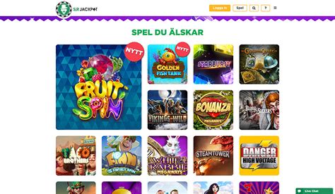 SirJackpot bonuskod: 200 FreeSpins / 20 SuperSpins +6 000 kr .